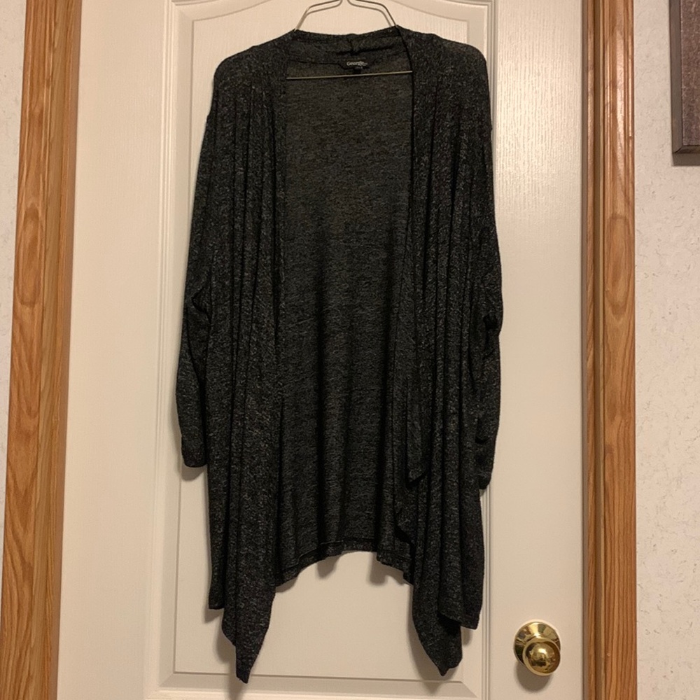 Black cardigan